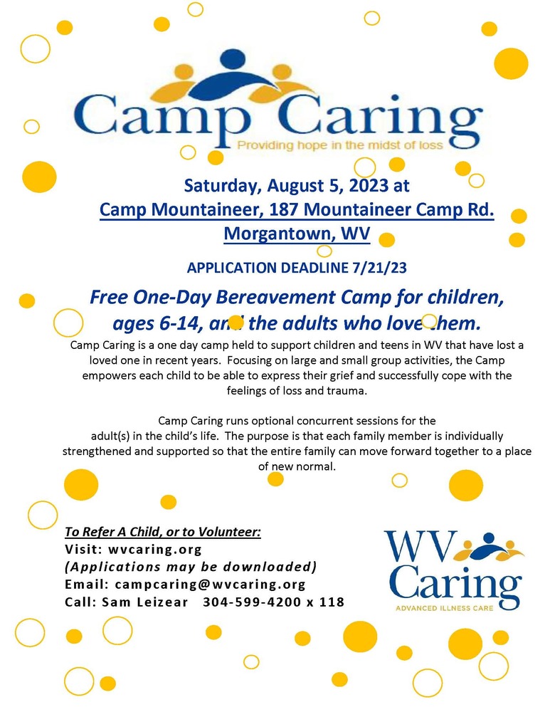 Camp Caring Bereavement Camp
