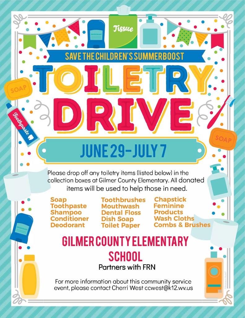toiletry drive